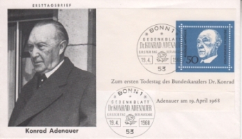 D FDC 0557 ● - 1968
